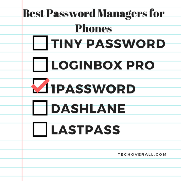 Best Password Managers for iPhone, iPad and Android Phones